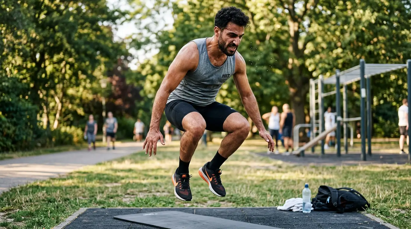 انجام تمرینات HIIT برای چربیسوزی سریع شکم و پهلو
