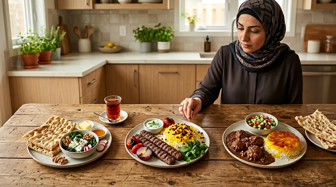 مقایسه تاثیر صبحانه ناهار شام