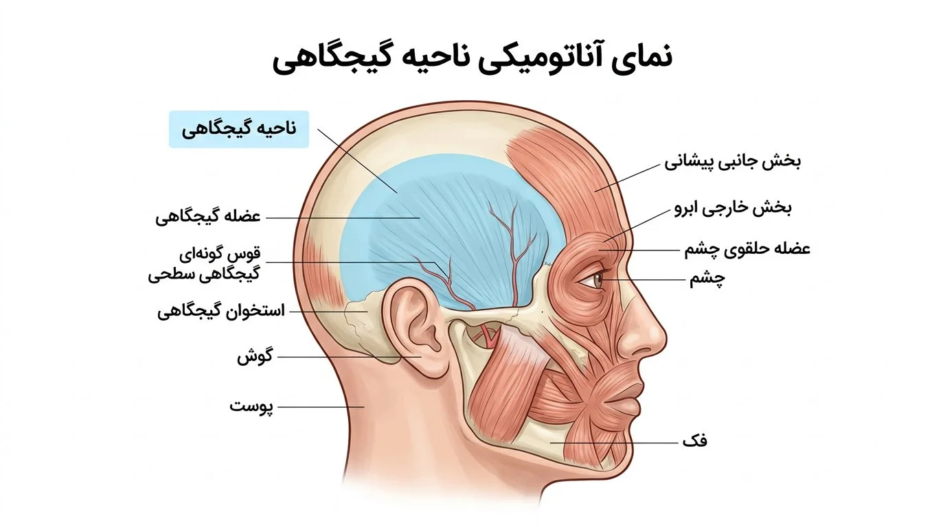 شقیقه کجاست