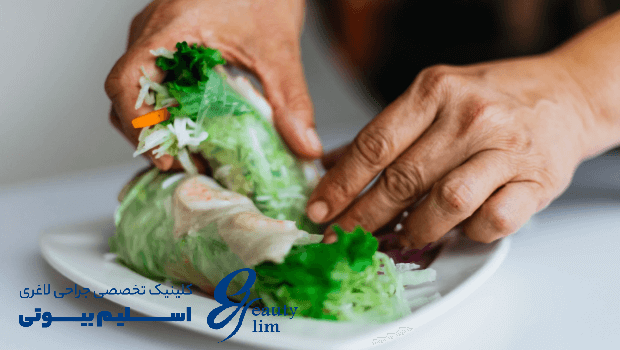 شام سبک برای لاغری