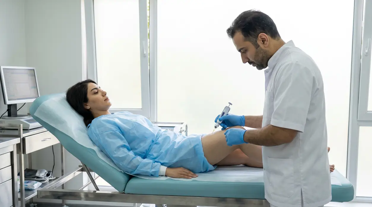 کربوکسی تراپی برای درمان سلولیت ران و باسن