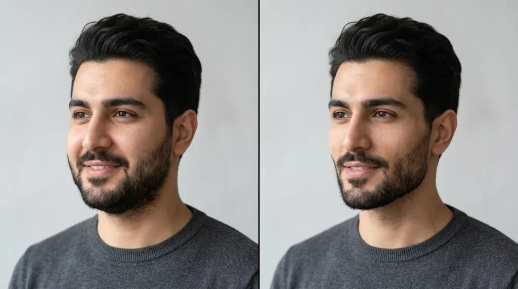 قبل و بعد بوکال فت صورت