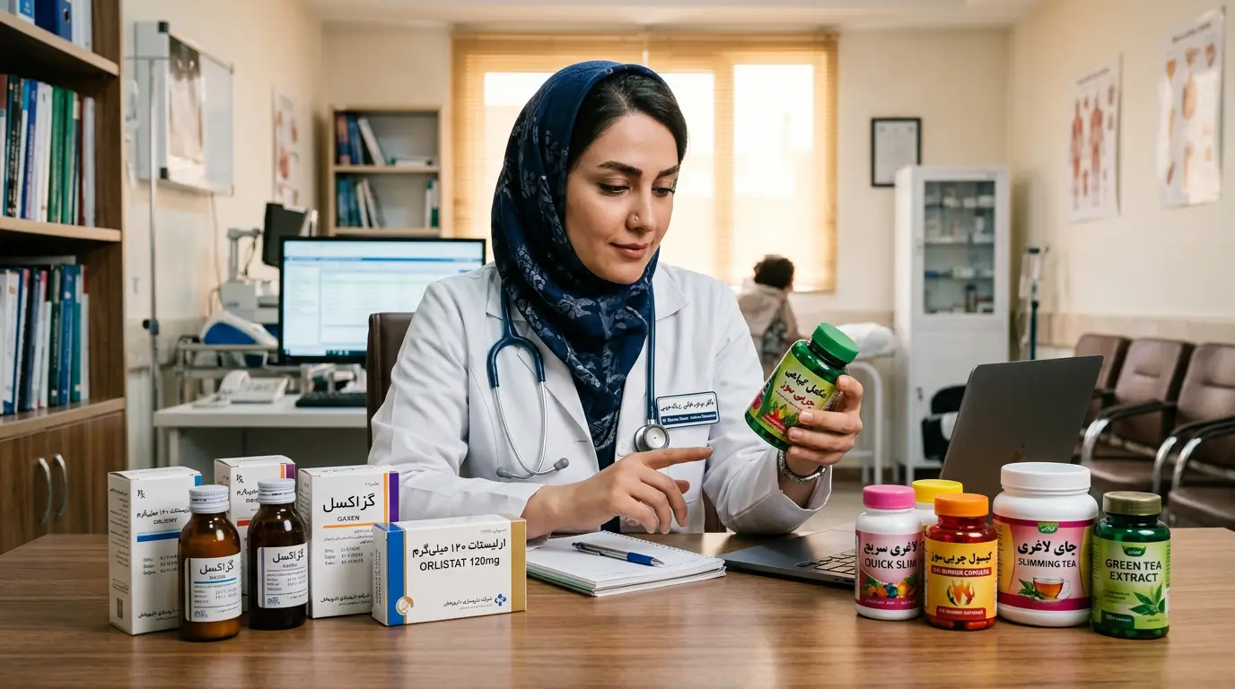 بررسی علمی قرص های لاغری و بهترین قرص لاغری موجود در داروخانه در برابر بازار آزاد