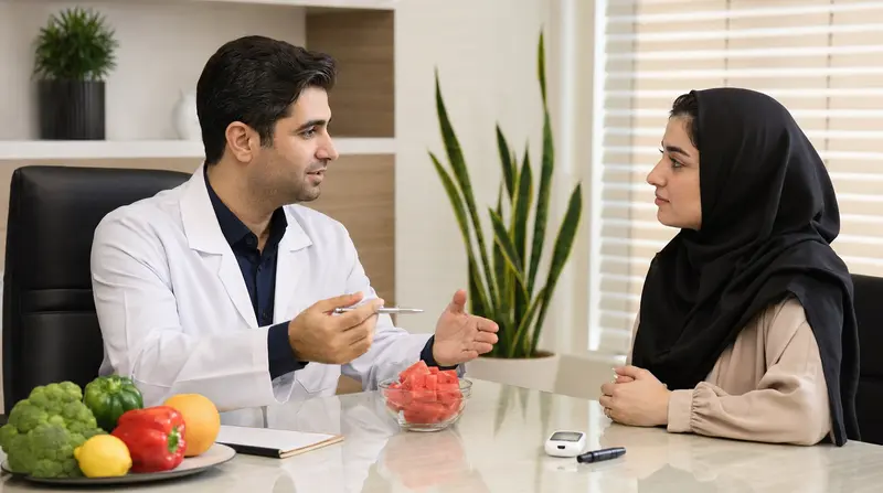 کنترل مقدار قند هندوانه برای رژیم لاغری
