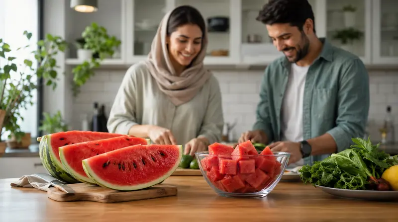 هندوانه برای لاغری و کنترل مقدار مصرف در رژیم کاهش وزن