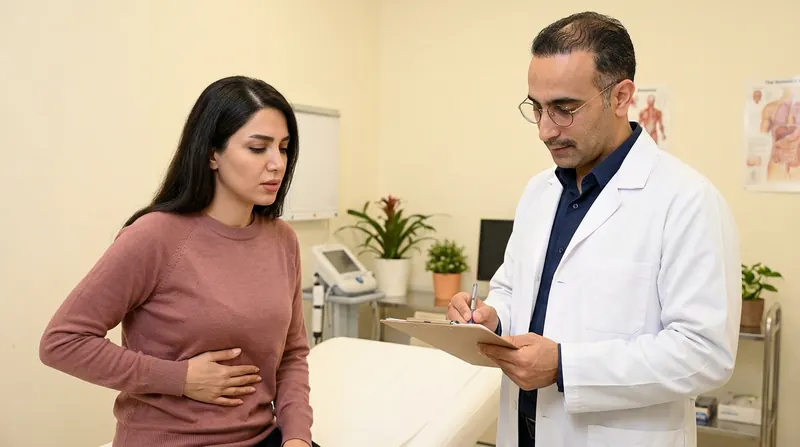 عوارض عمل نکردن سنگ کیسه صفرا درد شکم در بیمار ایرانی نیازمند ارزیابی پزشکی