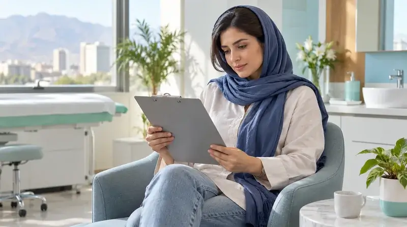 مشاوره و ارزیابی پیش از عمل ابدومینوپلاستی